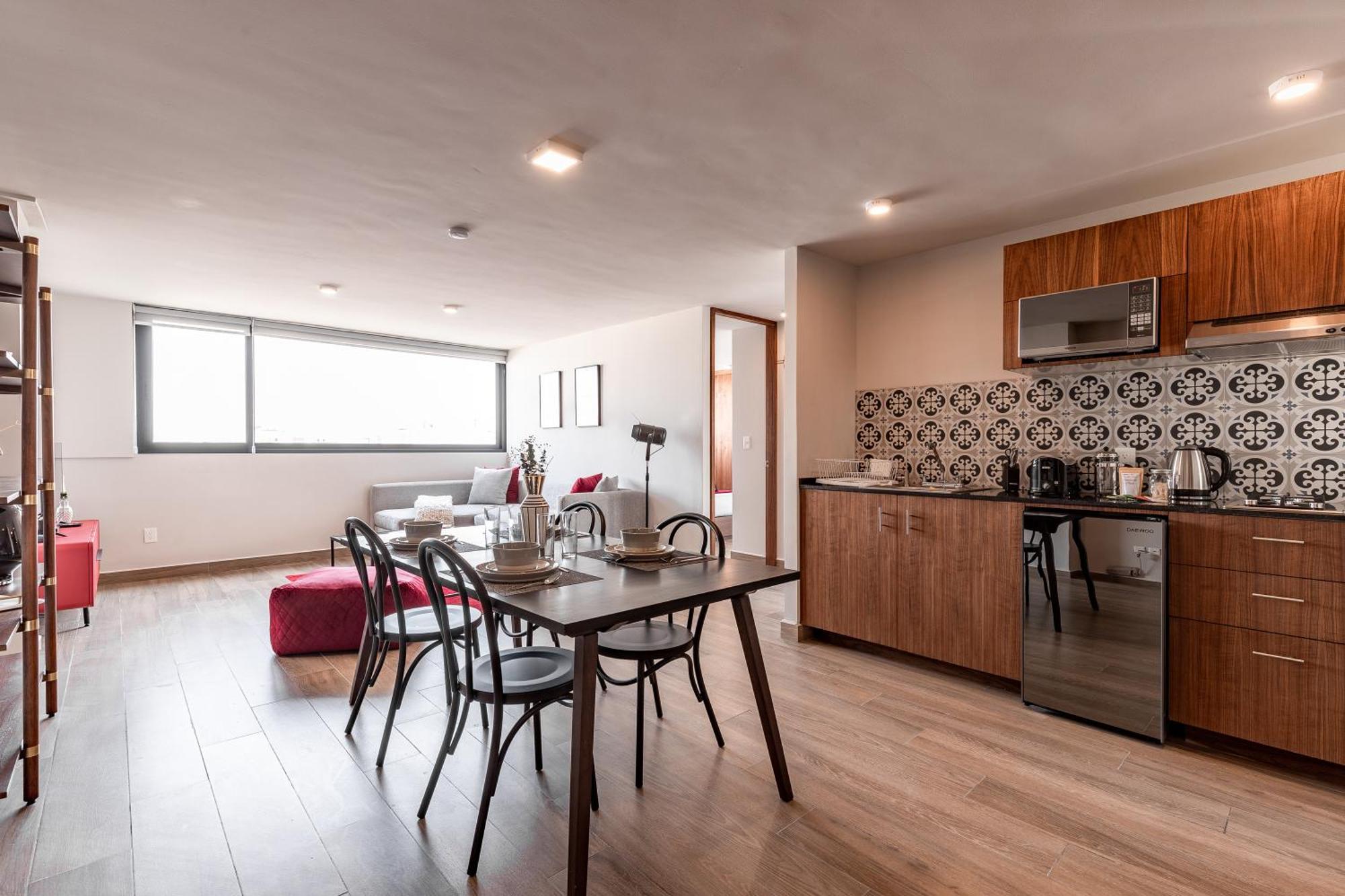 Roma Norte Trendy Apartments By Viato Mexico City Ngoại thất bức ảnh